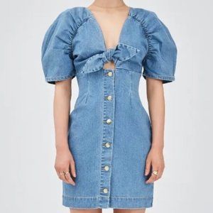 NWT Finders Keepers Paloma Denim Dress